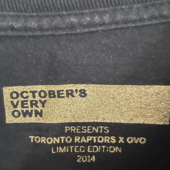 OVO Toronto Raptors Long sleeve Crew Shirt - Picture 4 of 5
